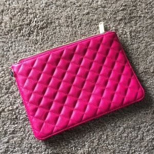 Brand new without tag steve madden pink clutch